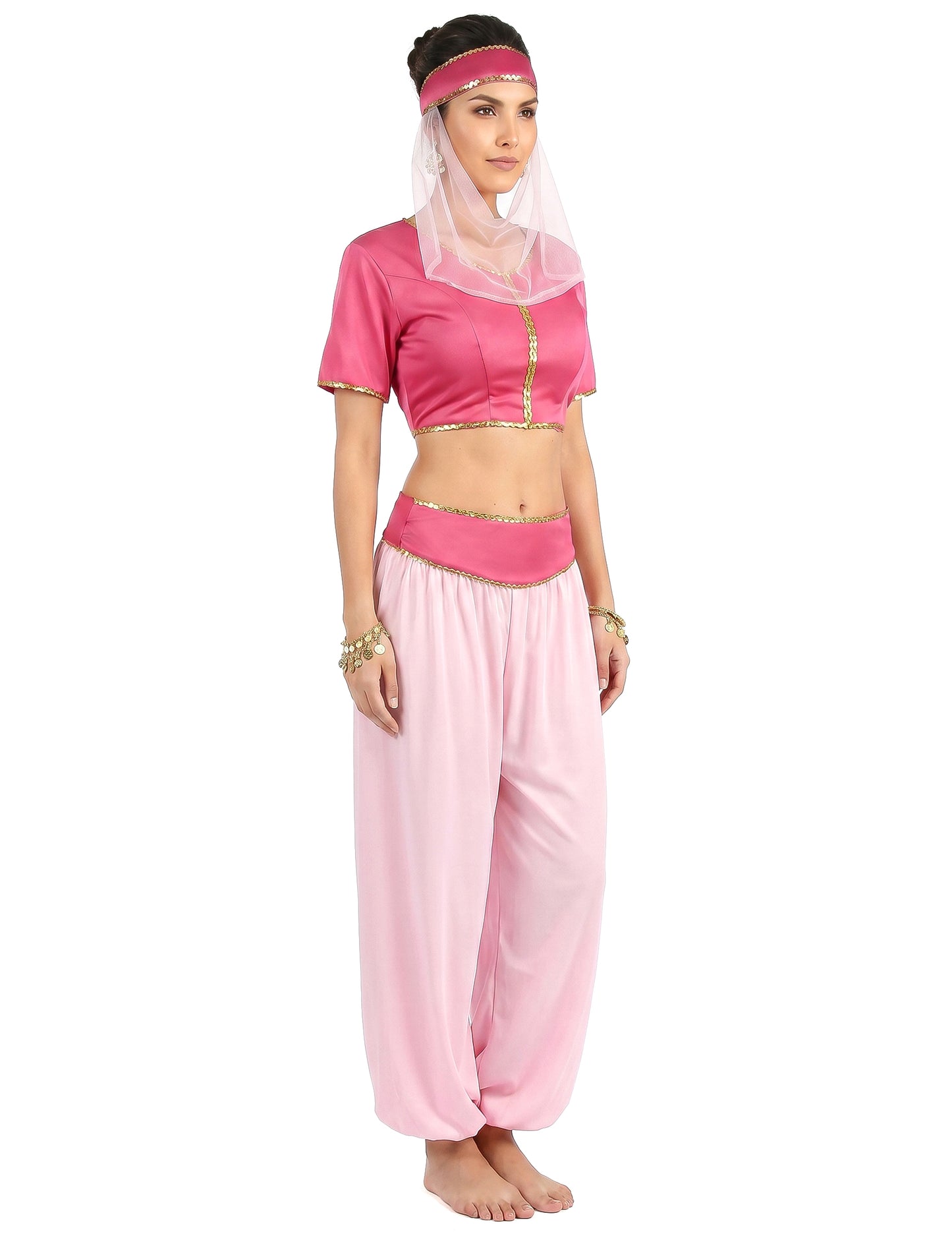 Disfarce oriental mulher