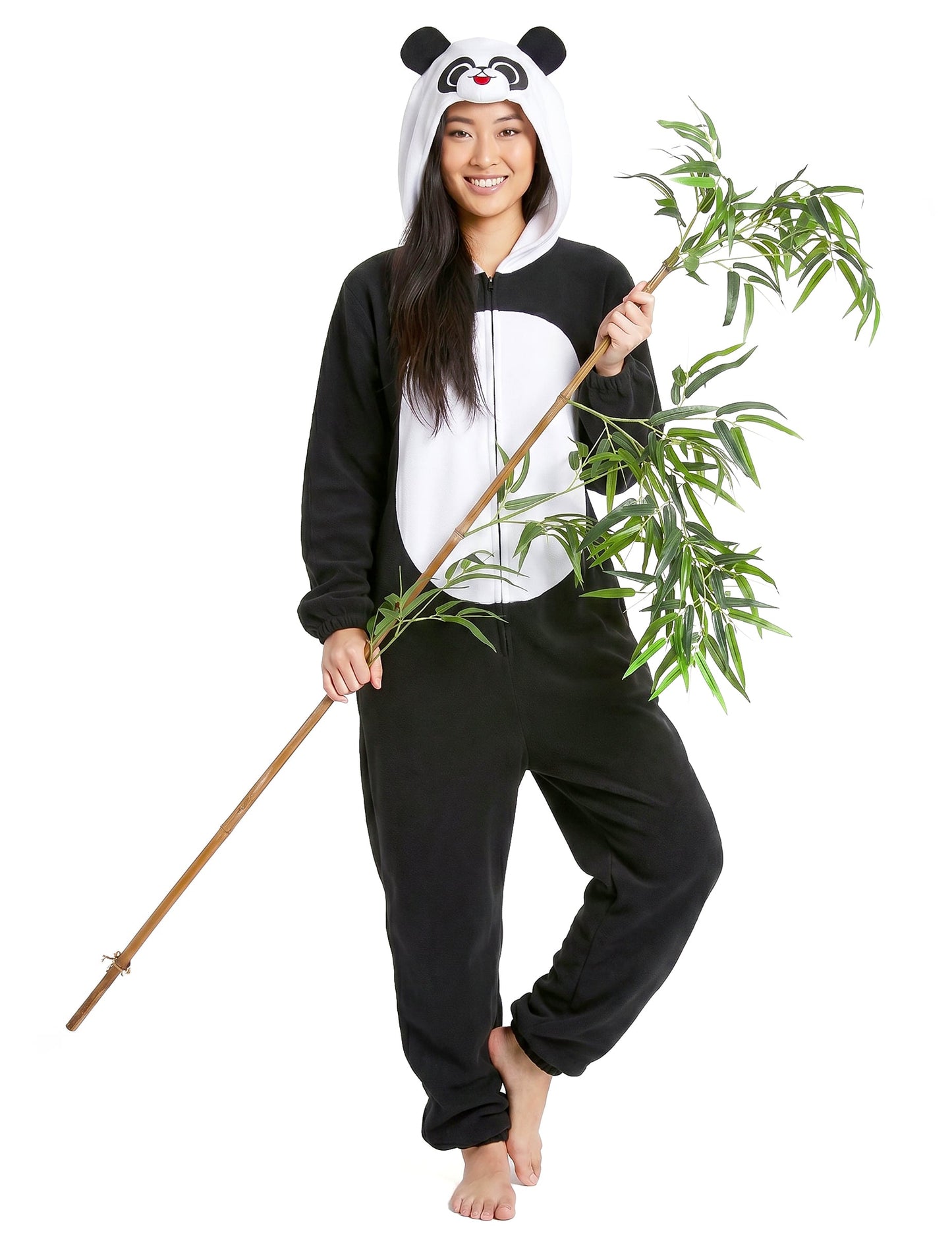 Disfarce de Panda mulher