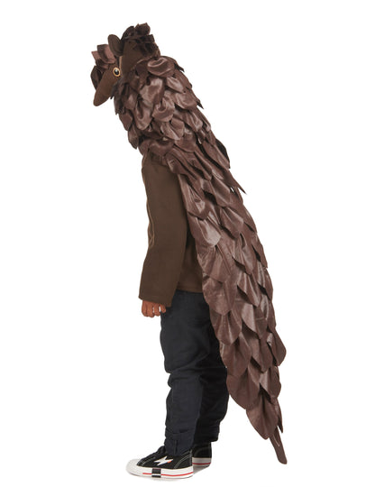 Vue de profil du déguisement de pangolin pour enfant