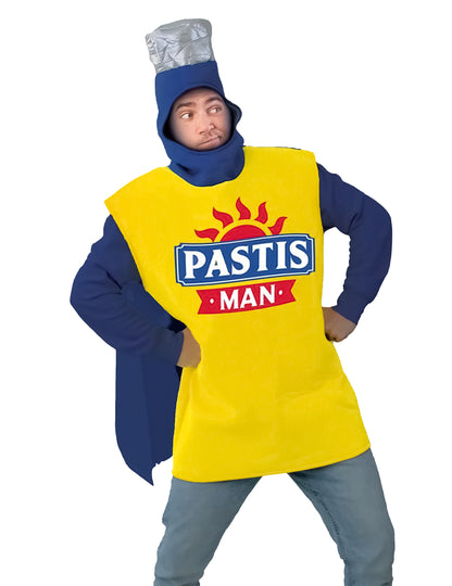 Disfarce pastis homem