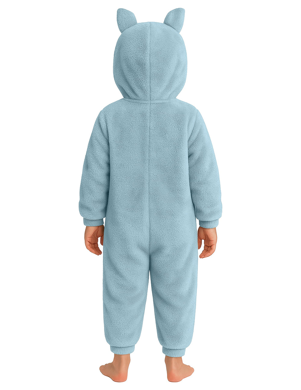 Vue de dos du déguisement peluche monstre pour enfant