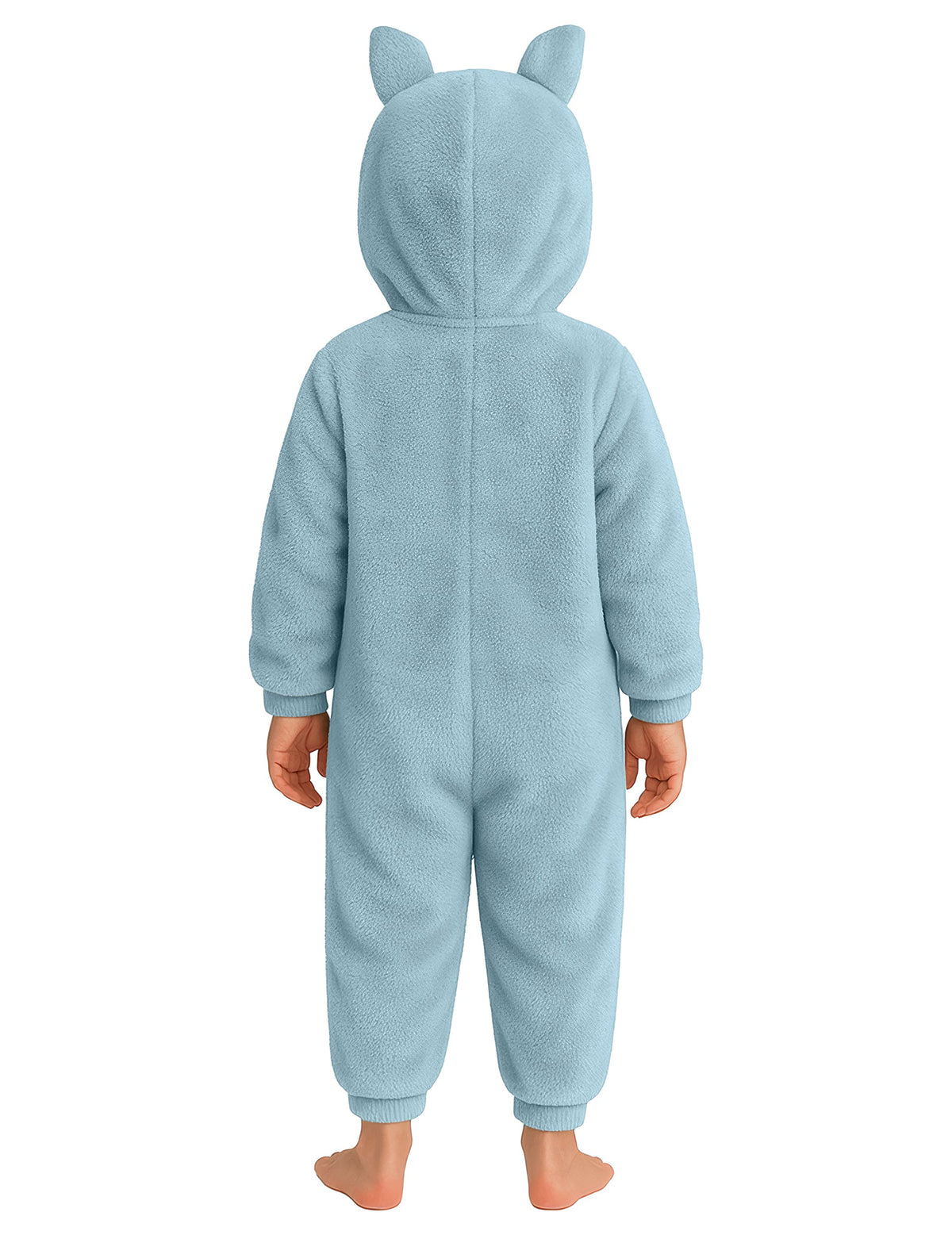 Vue de dos du déguisement peluche monstre pour enfant