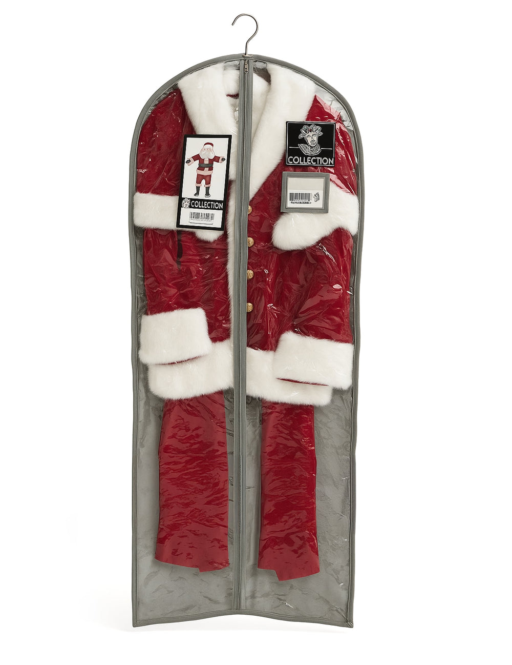 Housse de transport du déguisement de Père Noël avec cape luxe