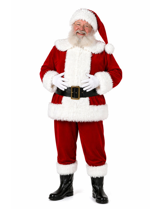 Disfarce de Pai Natal polar de luxo para homem