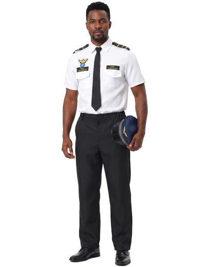 Piloto de avião homem