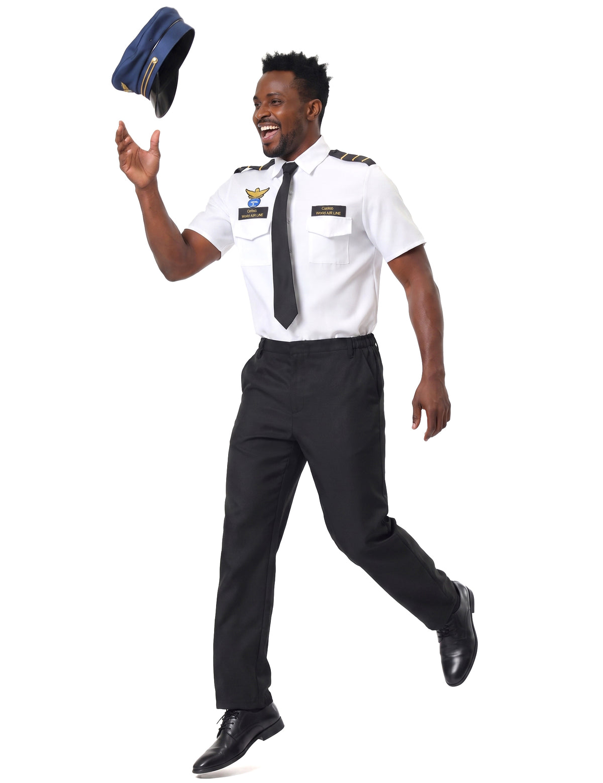 Piloto de avião homem