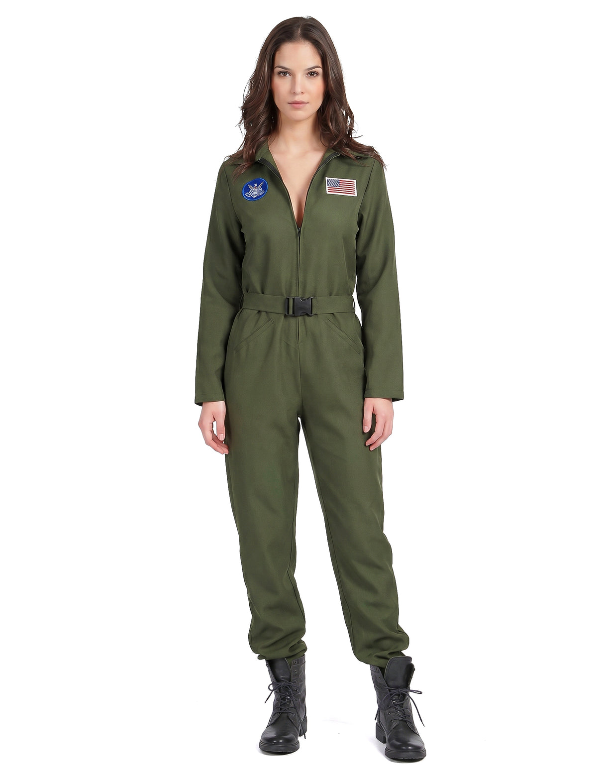 Disfarce piloto de avião mulher