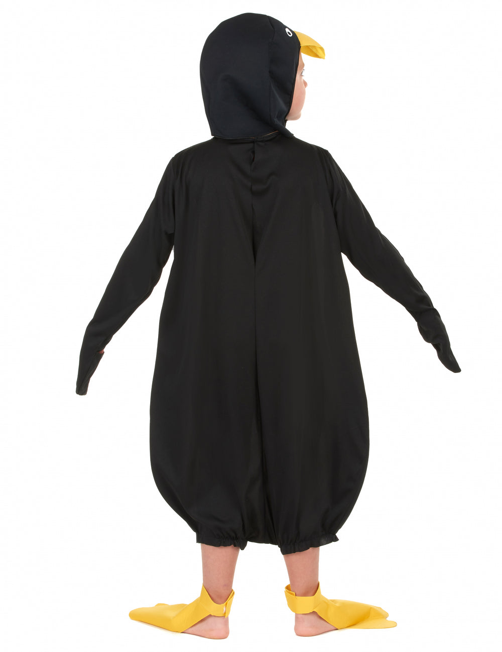Vue de dos du déguisement de pingouin humoristique pour enfant