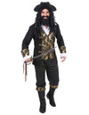 Disfarce pirata com desenhos homem