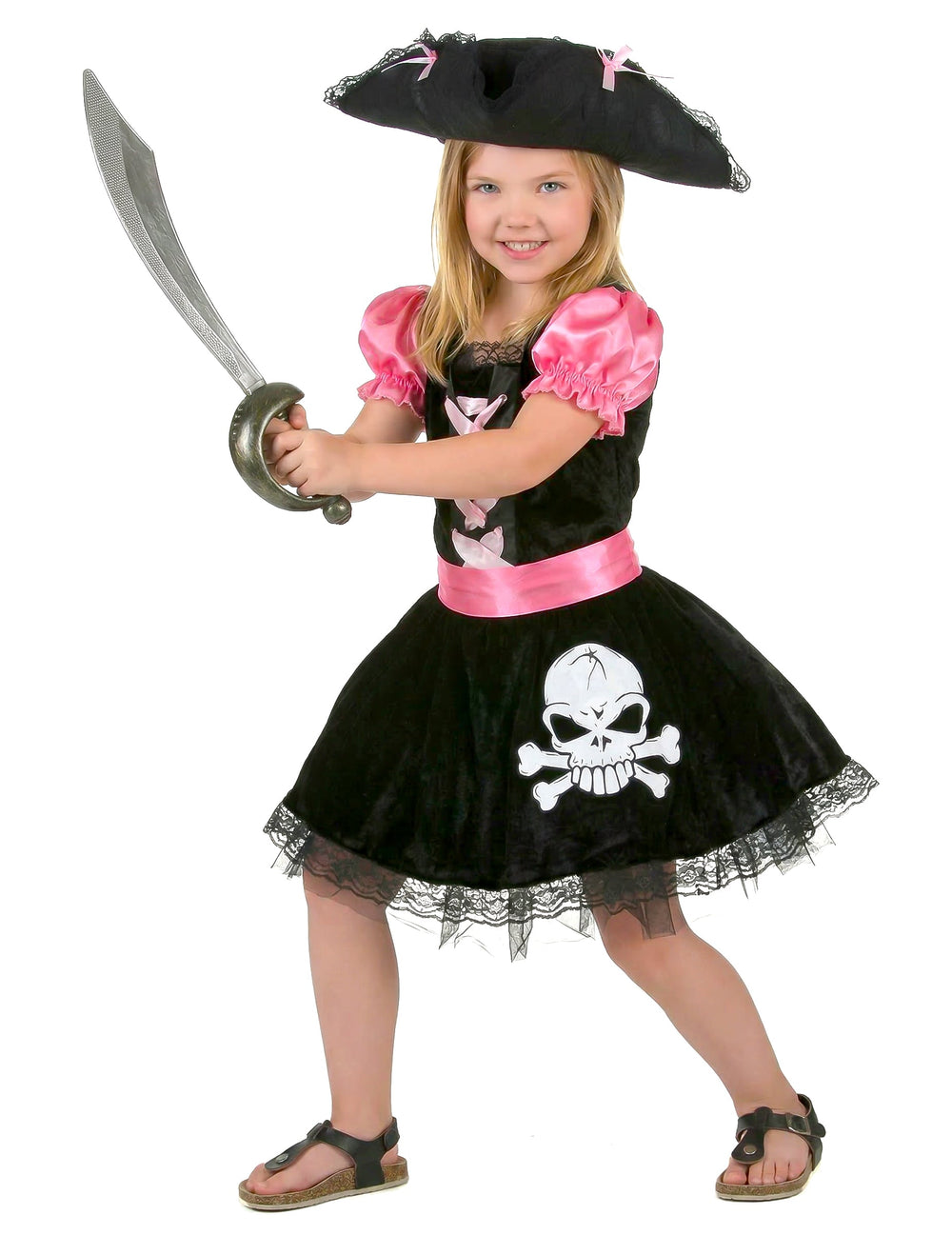 Sabre de pirate du déguisement pirate girly