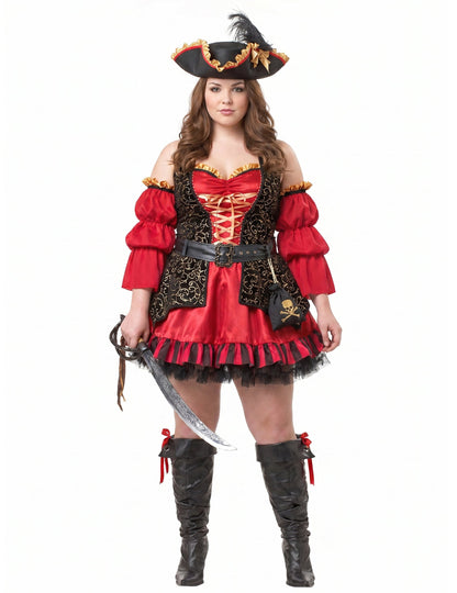 Disfarce pirata Premium - mulher