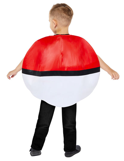 Vue de dos du déguisement Pokéball Pokémon