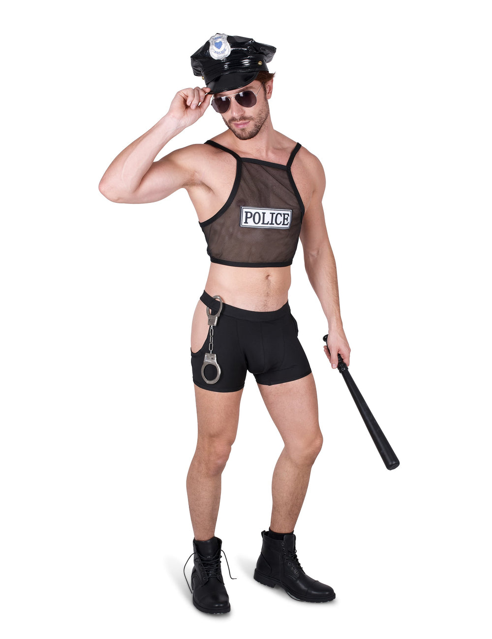 Vue d'ensemble du déguisement policier coquin