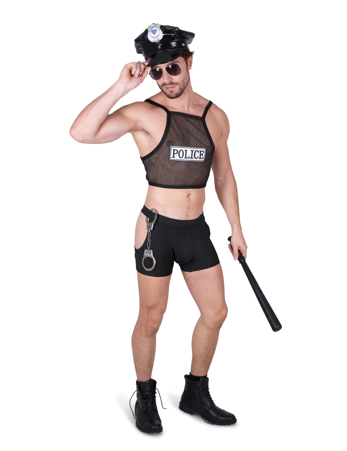 Vue d'ensemble du déguisement policier coquin