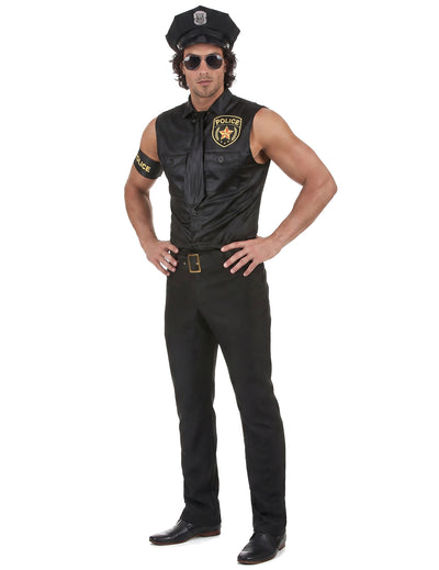 Disfarce polícia sexy homem