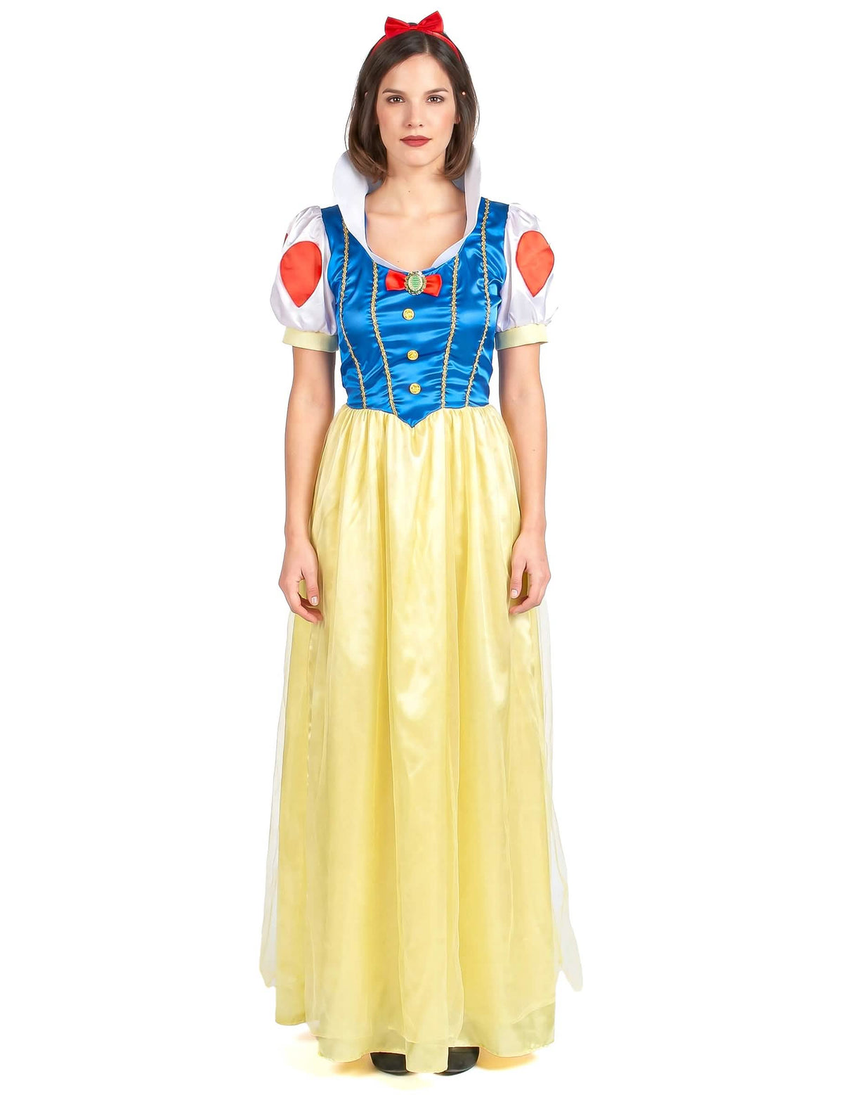 Disfarce princesa da neve mulher