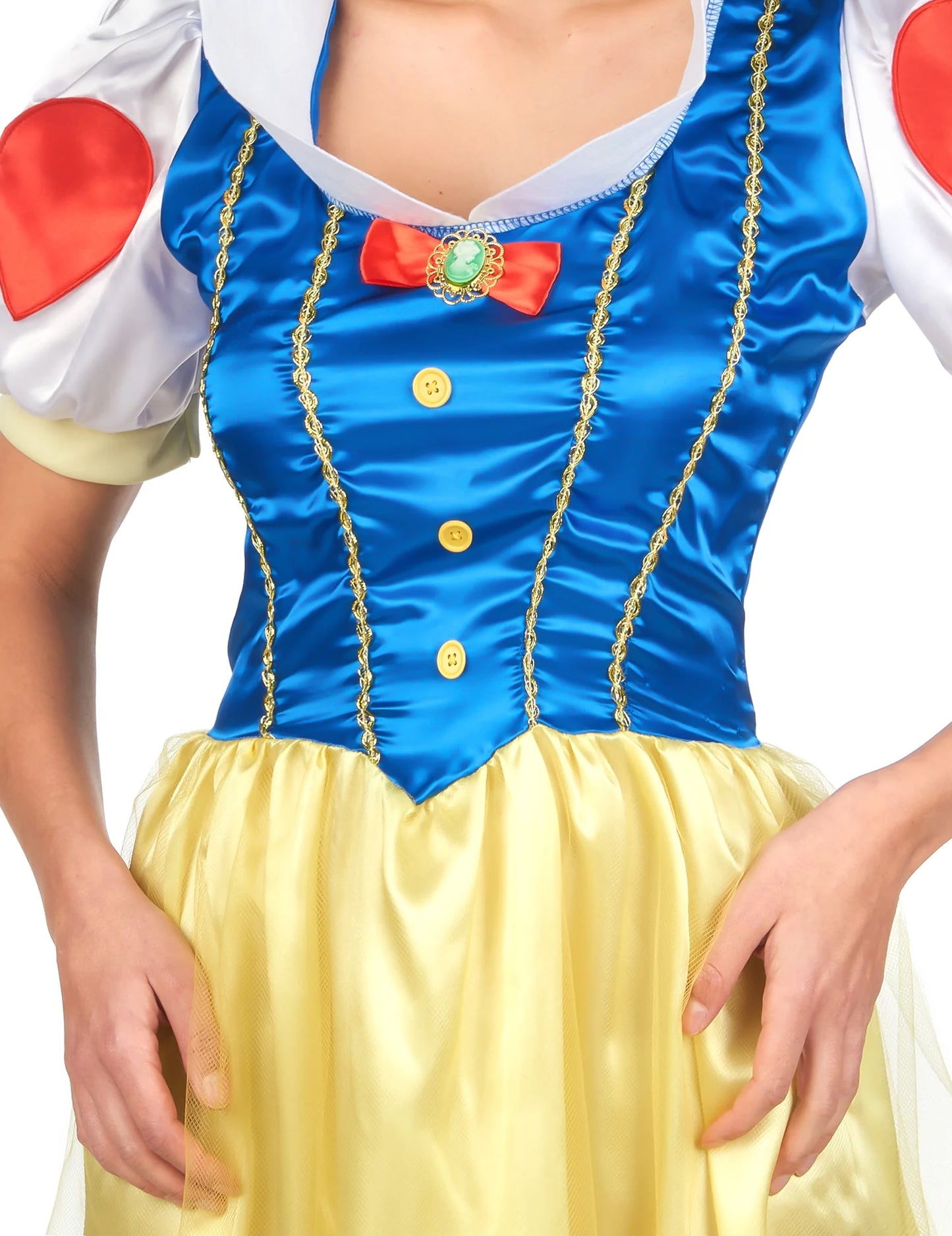 Disfarce princesa da neve mulher