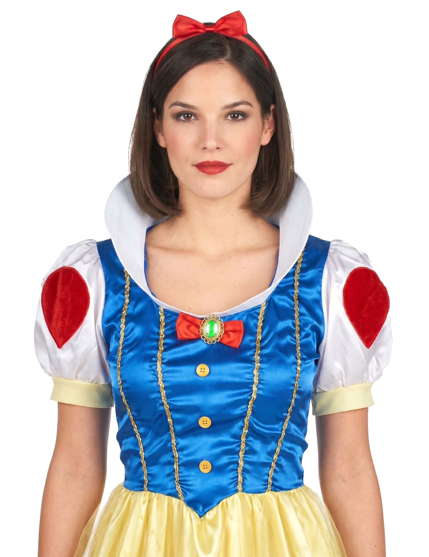 Disfarce princesa da neve mulher