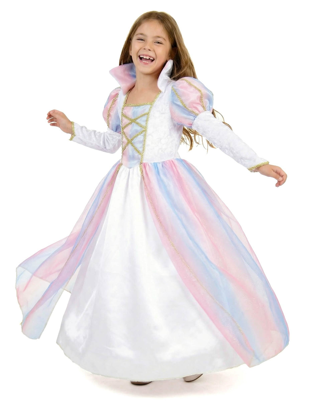 Vue d'ensemble du déguisement de princesse pour fille