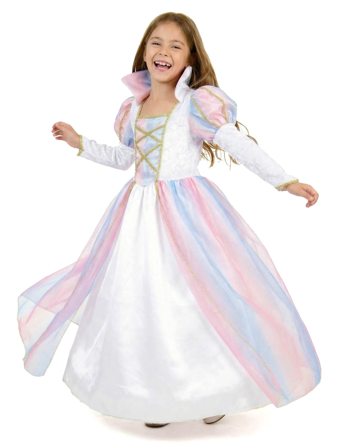Vue d'ensemble du déguisement de princesse pour fille