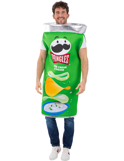 Fato de Pringles® sabor natas azedas e cebola adulto