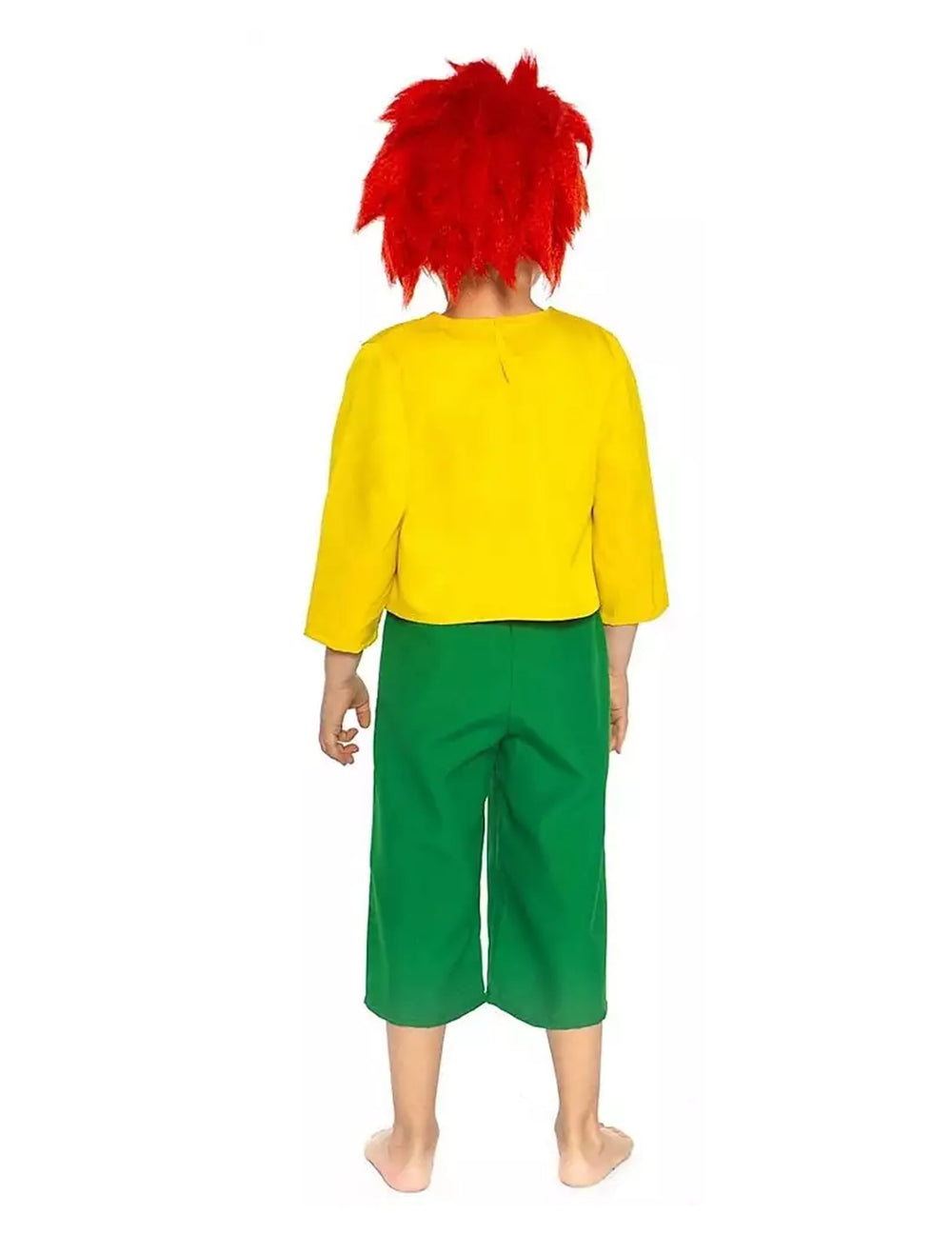 Vue de dos du déguisement Pumuckl pour enfant
