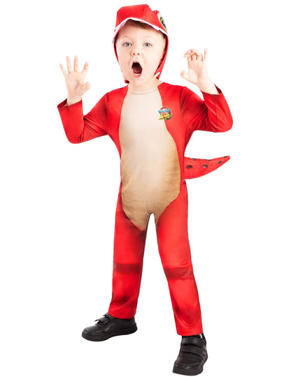 Fato de Rhubarbe Patrulha Pata™ Dino Movie para criança