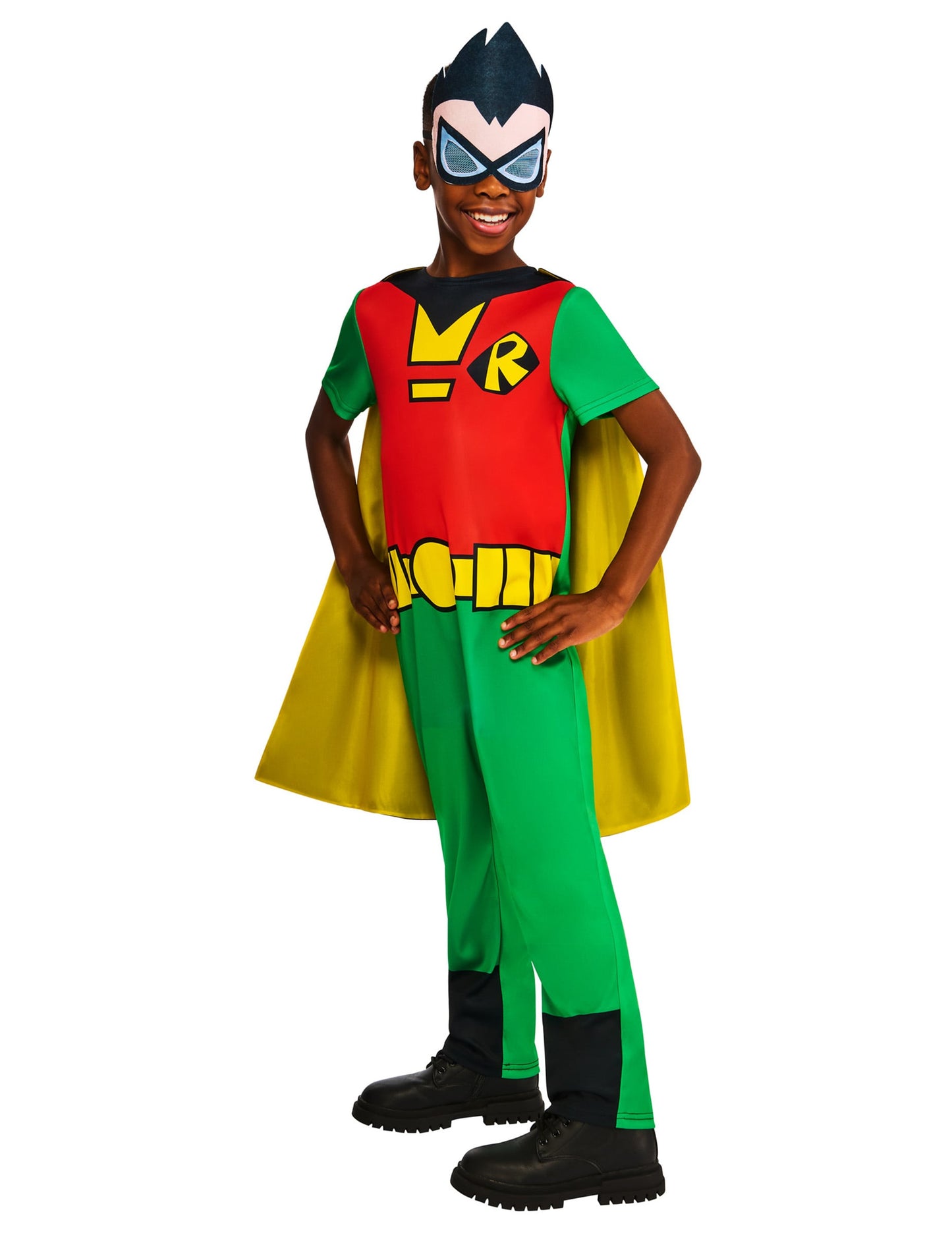 Vue de face du déguisement Robin Teen Titans Go™