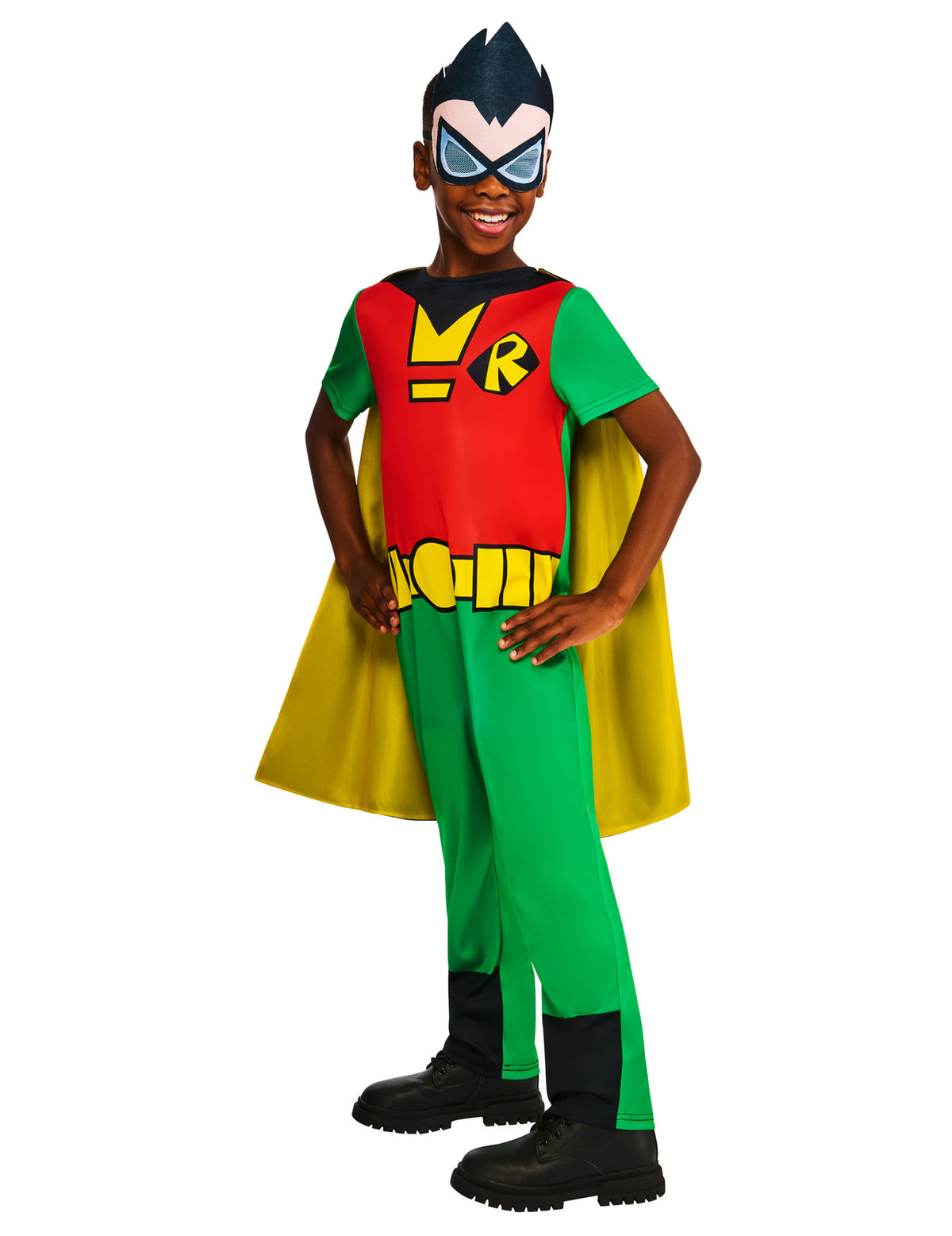Vue de face du déguisement Robin Teen Titans Go™