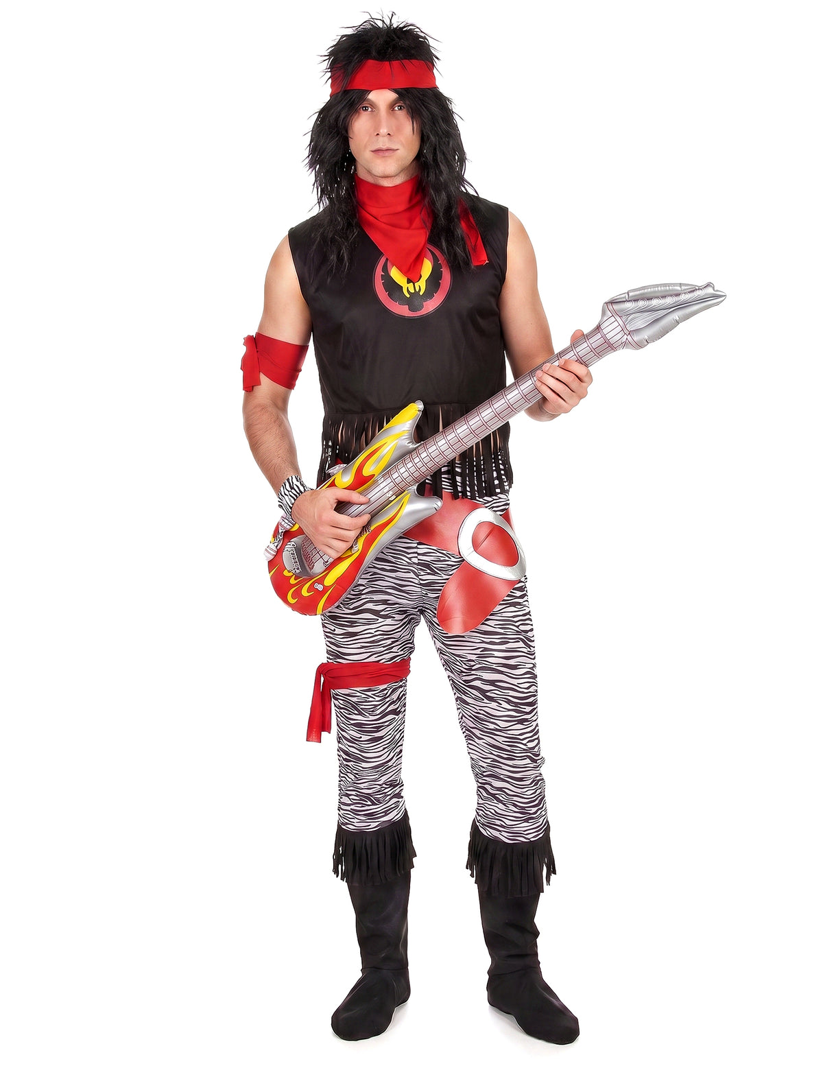 Disfarce rock star homem