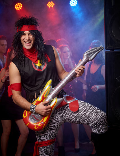 Disfarce rock star homem