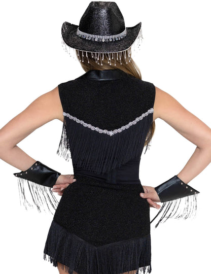 Disfarce de Rodeo Star sexy luxo para mulher