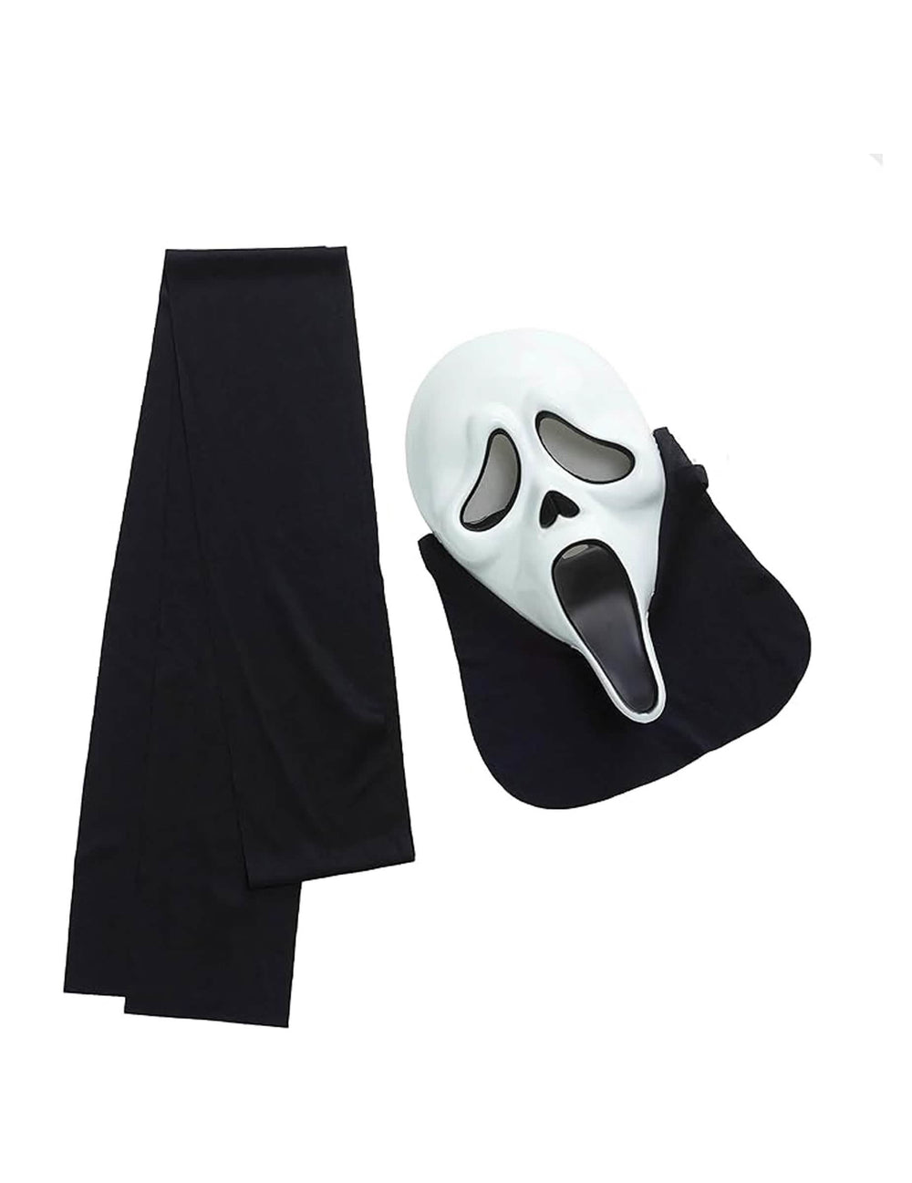 Máscara e cinto em tecido do disfarce Scream™