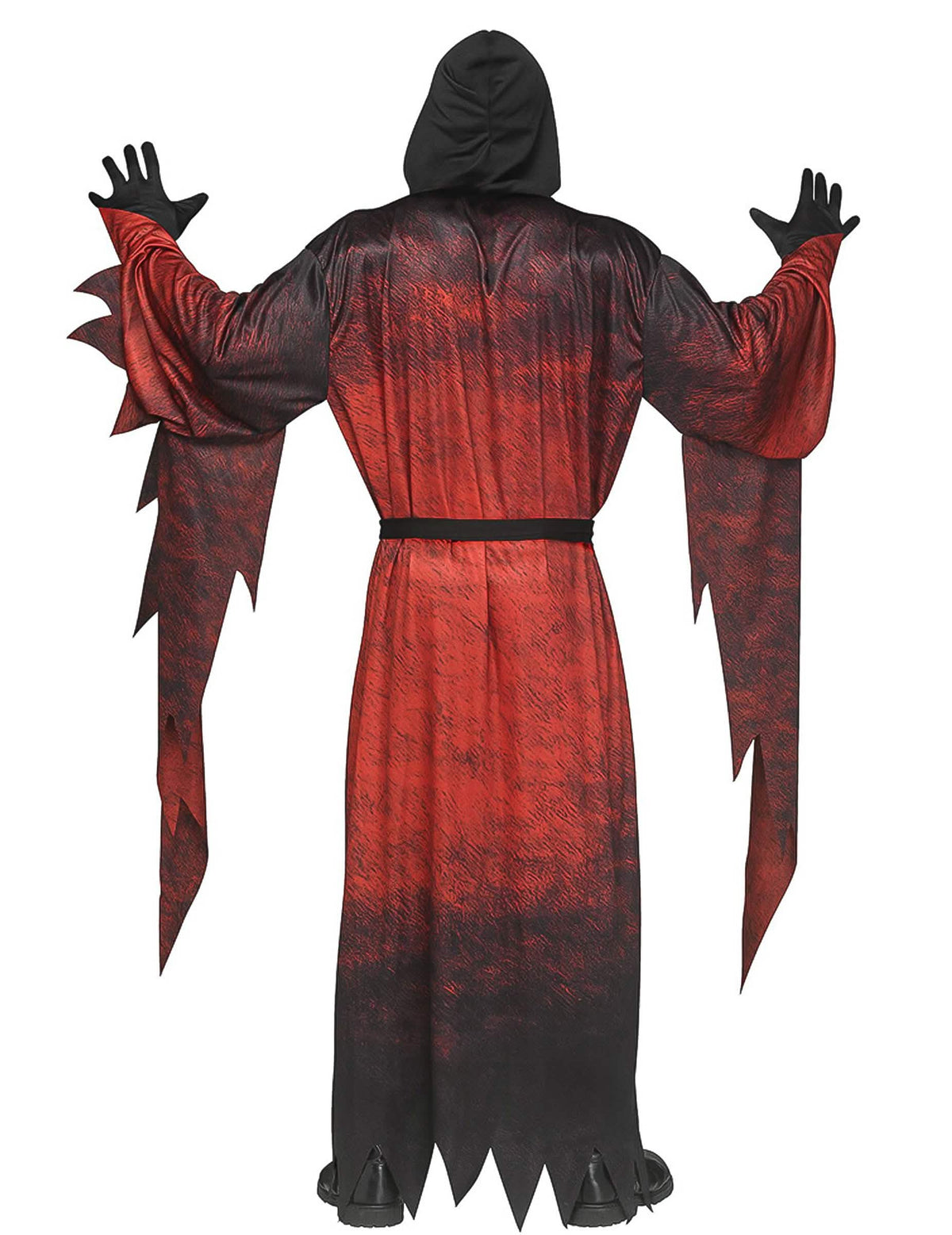 Disfarce de Scream™ vermelho com máscara para adulto