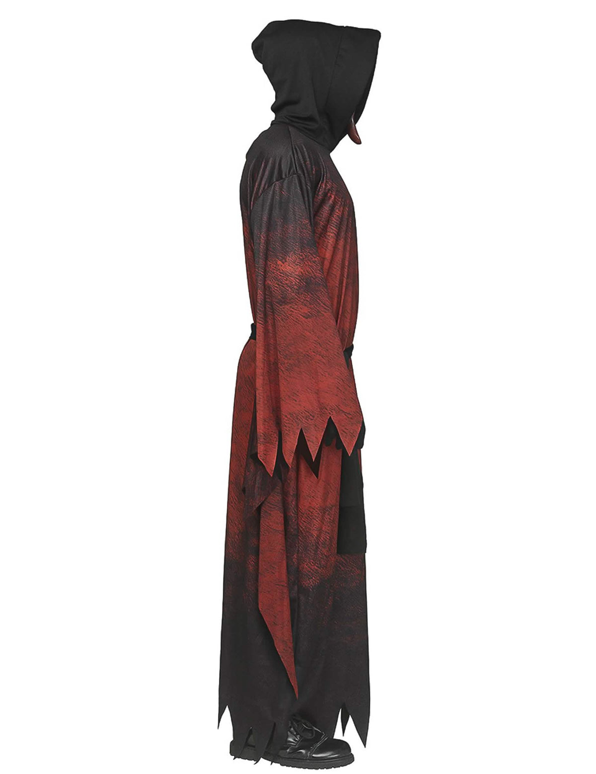 Disfarce de Scream™ vermelho com máscara para adulto