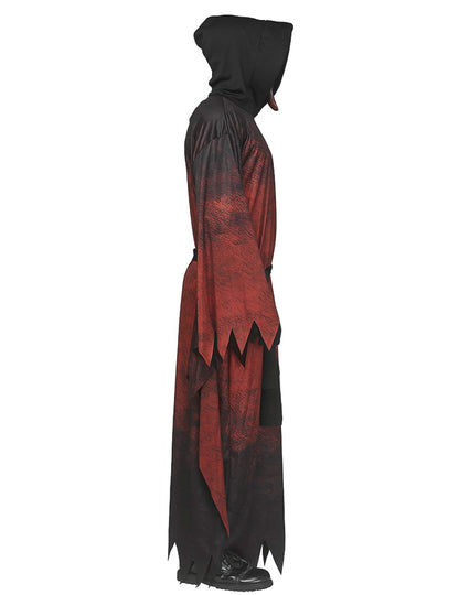 Disfarce de Scream™ vermelho com máscara para adulto