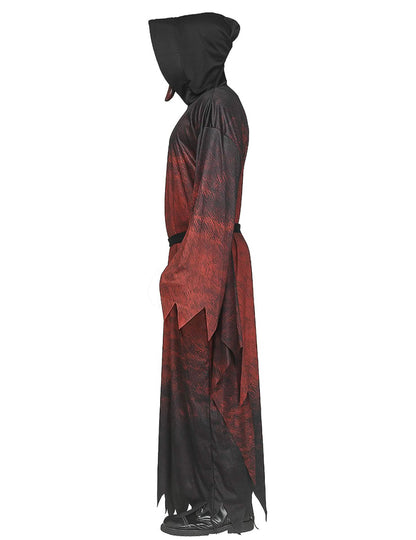 Disfarce de Scream™ vermelho com máscara para adulto