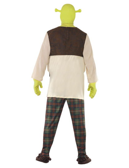 Vue de dos du déguisement Shrek pour homme