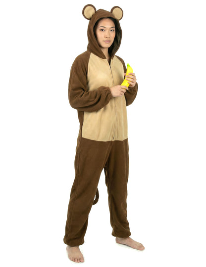 Disfarce de macaco para mulher