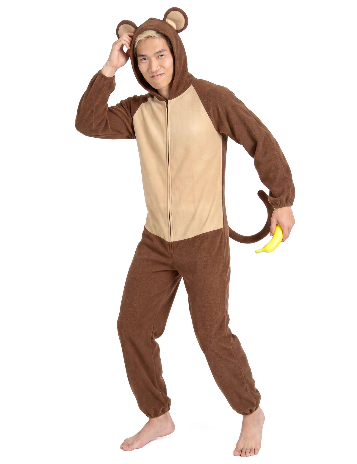 Disfarce de macaco para homem