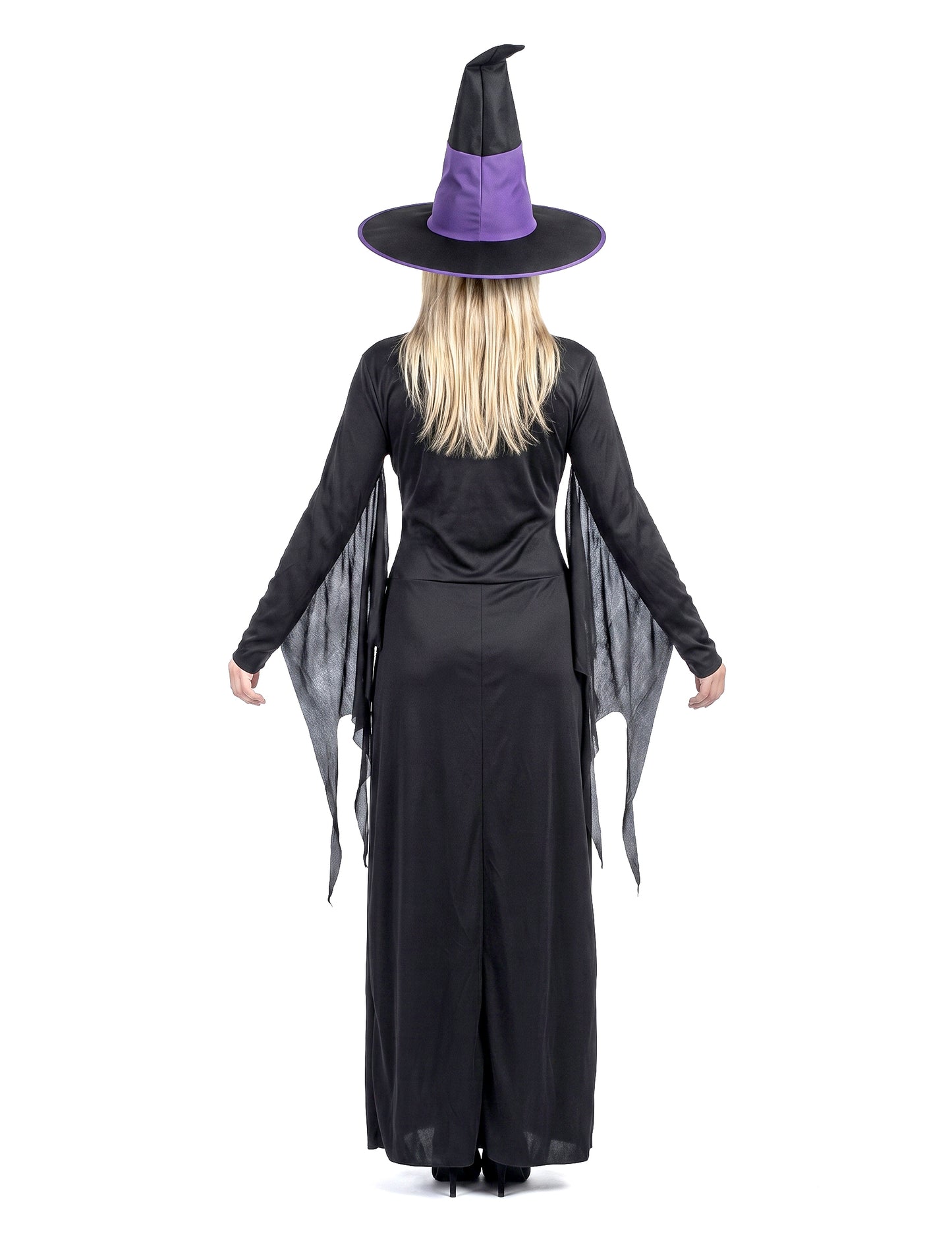 Disfarce bruxa mulher Halloween com corpete