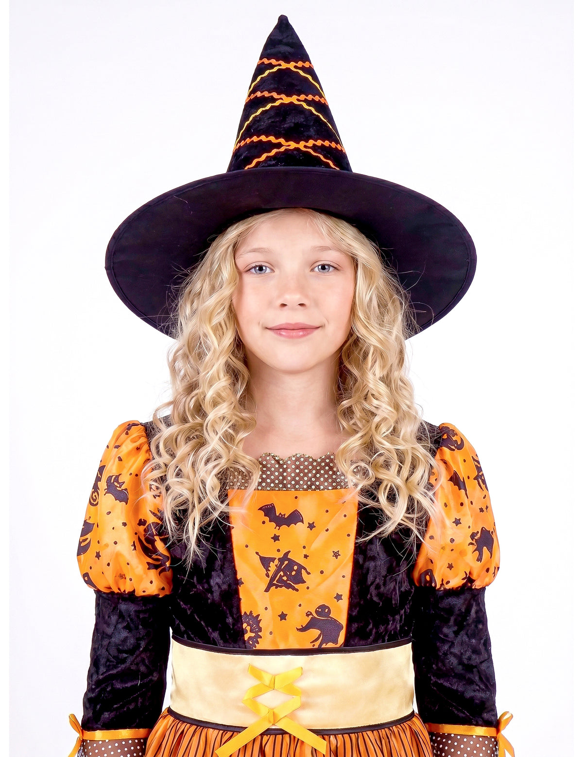 Disfarce de bruxa rapariga Halloween
