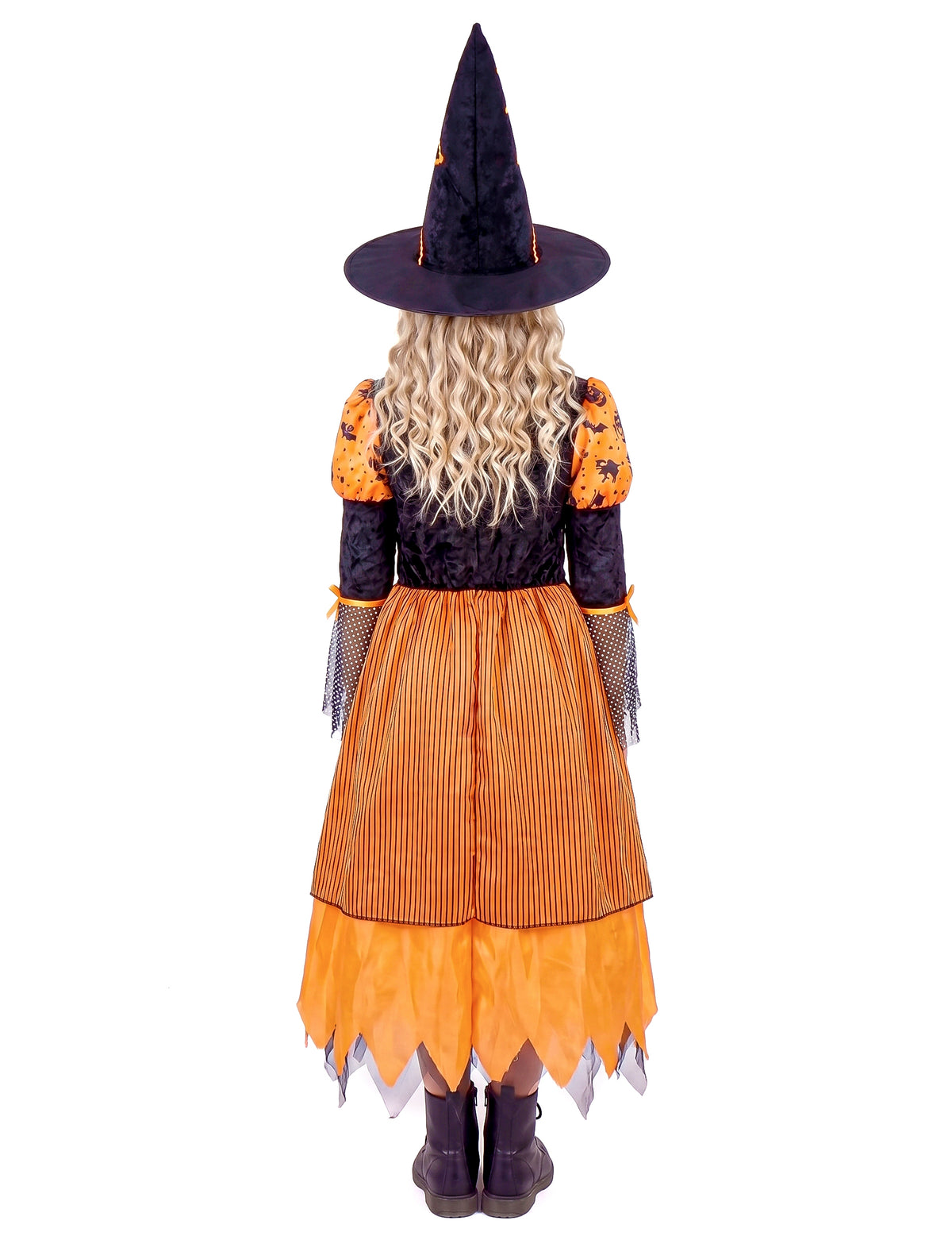 Disfarce de bruxa rapariga Halloween