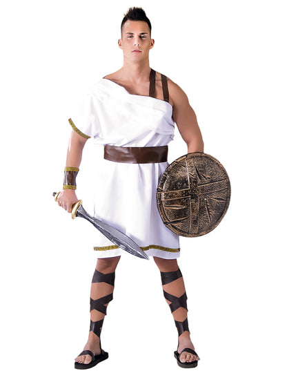 Épée et bouclier du déguisement spartan pour homme