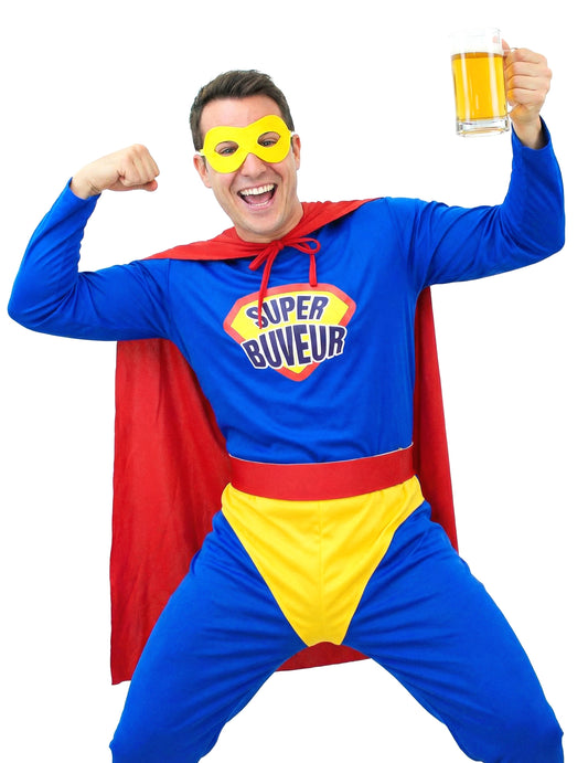 Disfarce Super Buveur homem