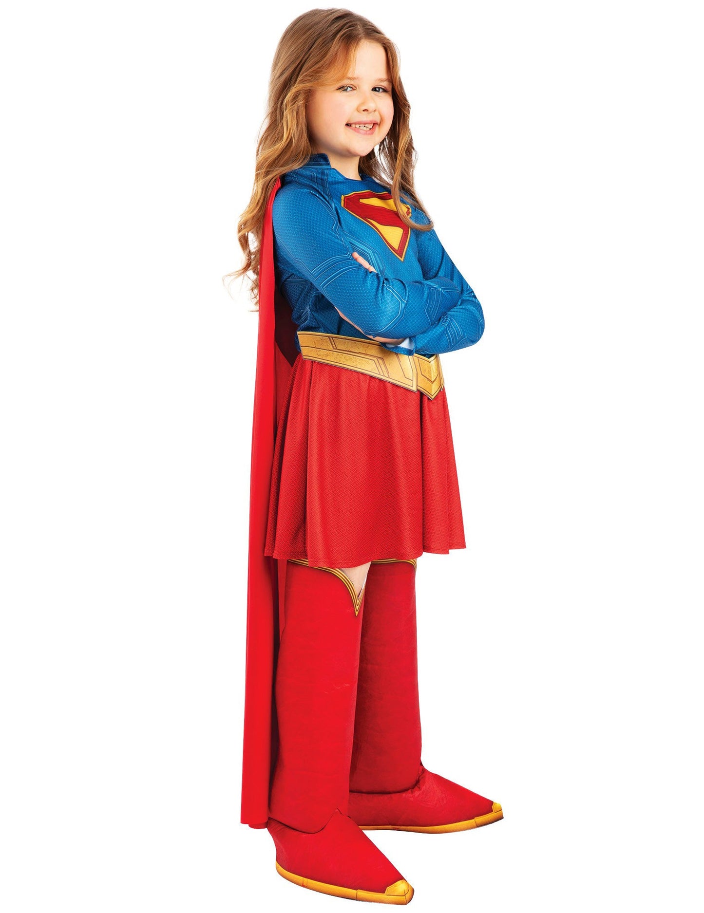 Fato de Supergirl™ luxo para criança
