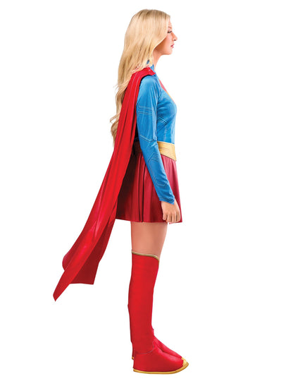Fato de Supergirl luxo para mulher