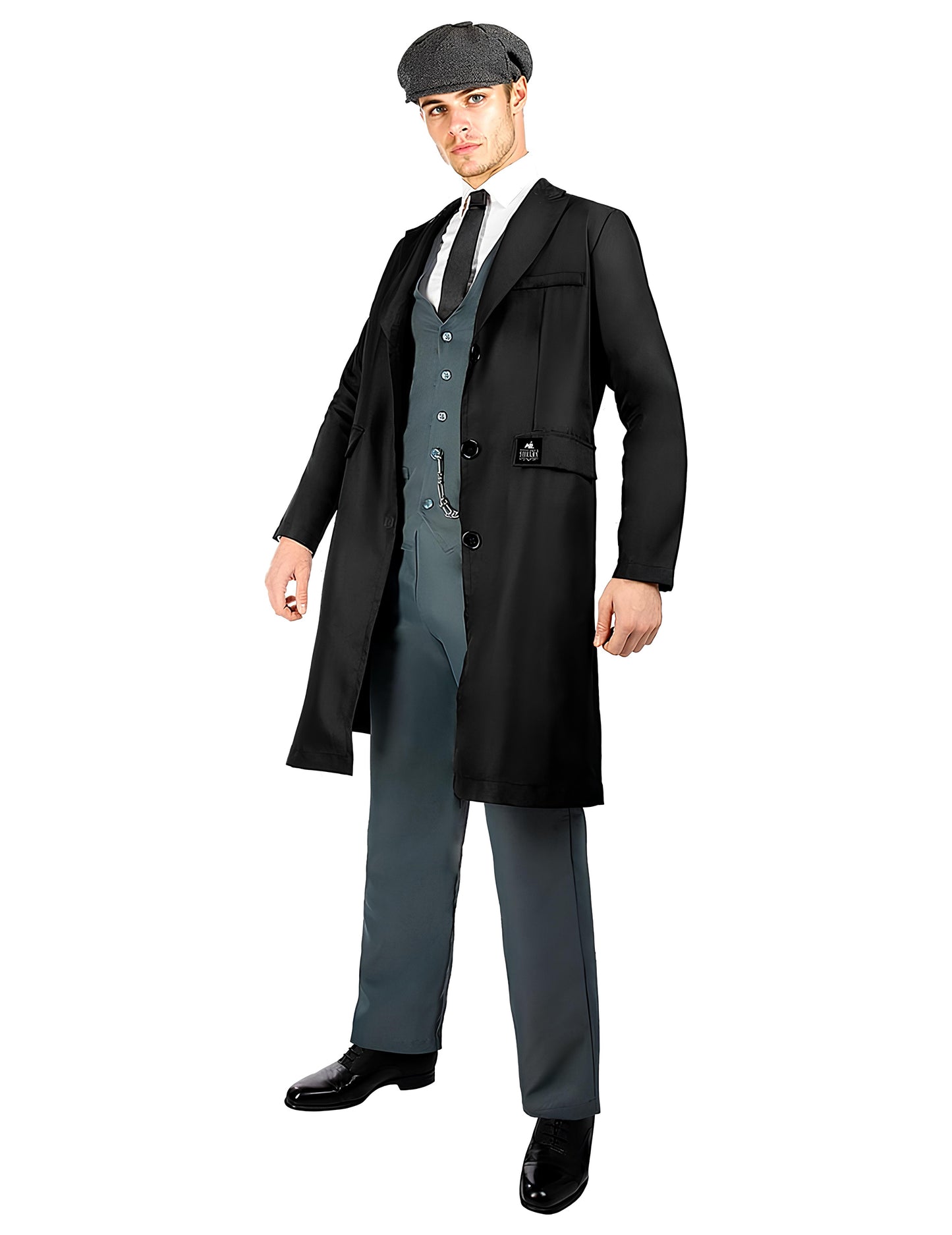 Vue de trois-quarts du déguisement Tommy Shelby Peaky Blinders™