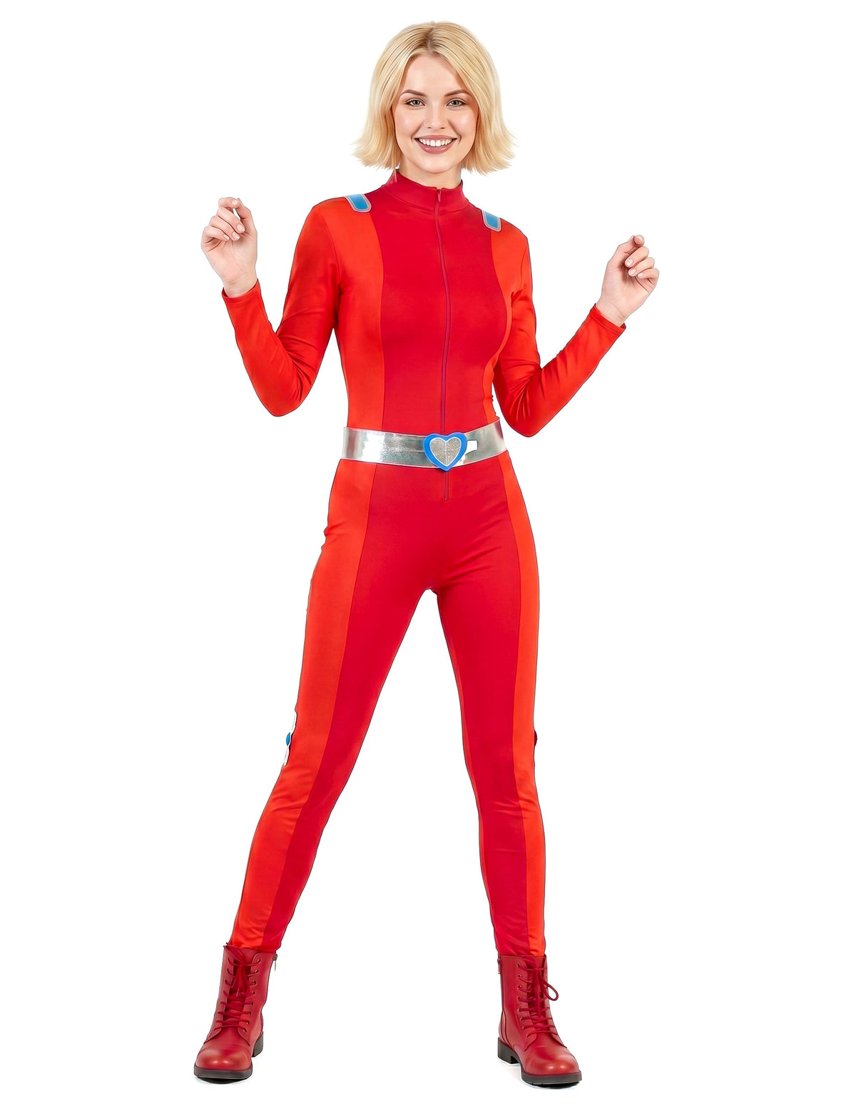 Fato Totally Spies™ vermelha Clover para mulher