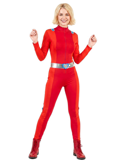 Fato Totally Spies™ vermelha Clover para mulher